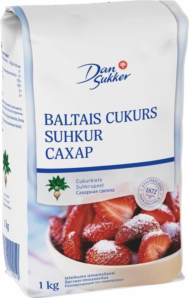 Baltais cukurs, cukurbiešu, 1 kg