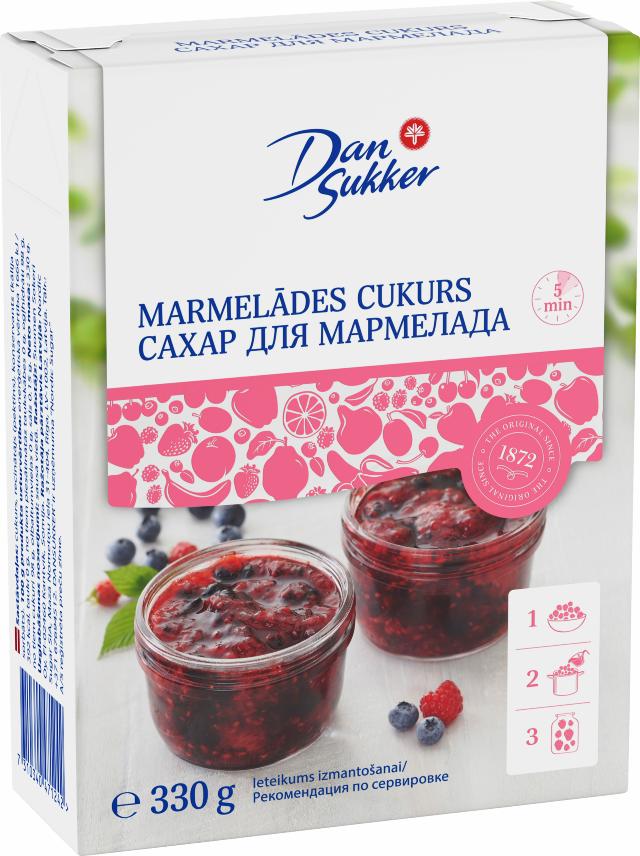 Marmelādes cukurs ar pektīnu