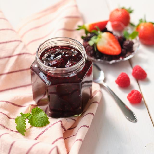 Kazeņu marmelāde ar vaniļu