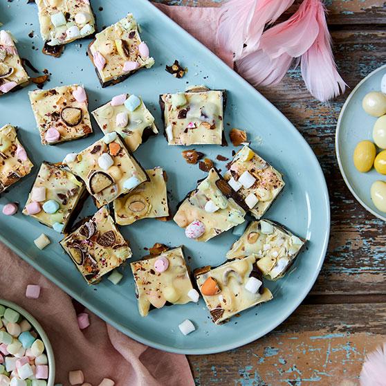 Lieldienu šokolādes krēms Rocky Road