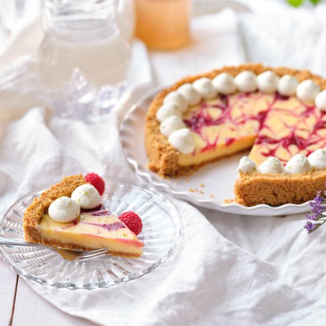 Laima tarte ar aveņu Marmora pildījumu