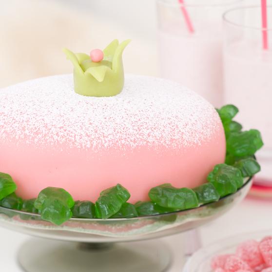Sārtā princeses torte