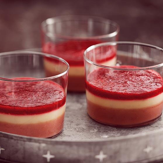 Panna cotta Dansukker garša